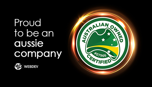 We are now proudly certified as Australian Owned